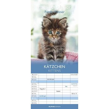 Calendrier familial 2024 Chaton