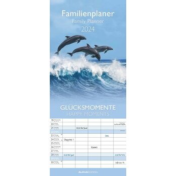 Calendrier familial 2024 Nature