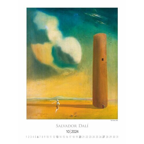Maxi Calendrier Poster 2024 Salvador Dali