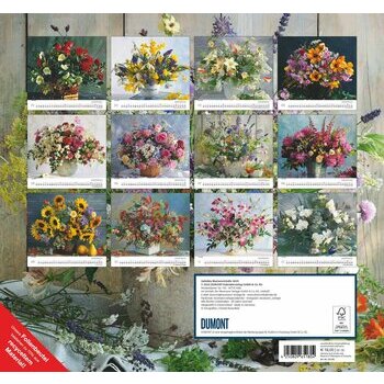 Maxi Calendrier 2024 Bouquet de fleurs