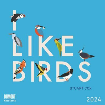 Calendrier 2024 Dessin oiseaux