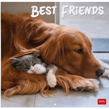 Calendrier 2024 Animaux meilleurs amis Calendrier 2024 Animaux meilleurs amis