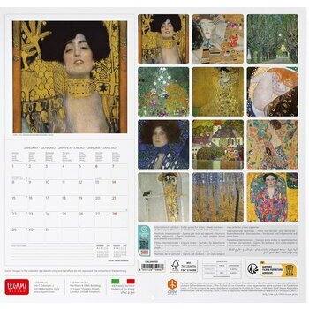 Calendrier 2024 Gustave Klimt Calendrier 2024 Gustave Klimt