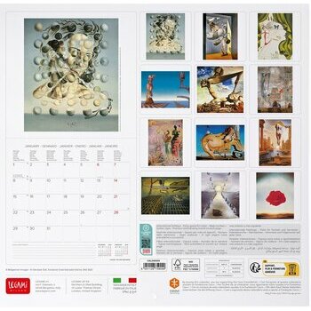 Calendrier 2024 Salvador Dali Calendrier 2024 Salvador Dali