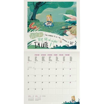 Calendrier 2024 Alice au pays des merveilles