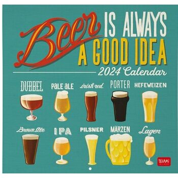 Calendrier 2024 Affiche bière retro Calendrier 2024 Affiche bière retro