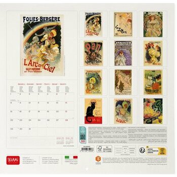 Calendrier 2024 Art Belle époque Calendrier 2024 Art Belle époque