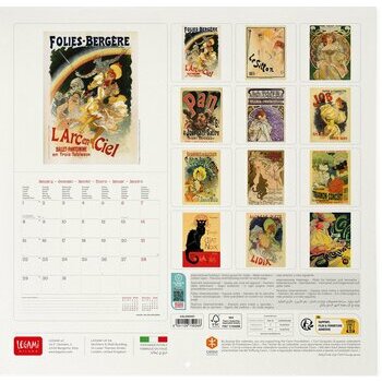 Calendrier 2024 Art Belle époque