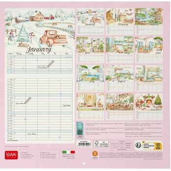 Calendrier familial 2024 Dessin maison Calendrier familial 2024 Dessin maison