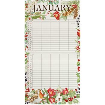 Calendrier familial 2024 Fleur et Jardin