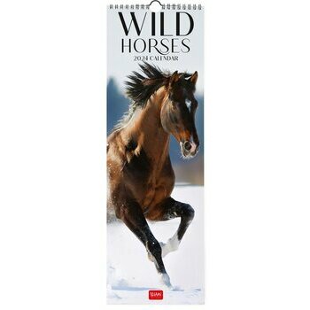 Calendrier slim 2024 Chevaux Calendrier slim 2024 Chevaux
