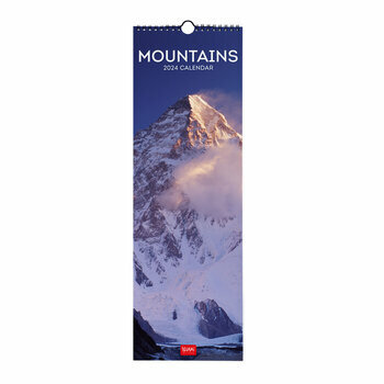 Calendrier slim 2024 Montagne Calendrier slim 2024 Montagne
