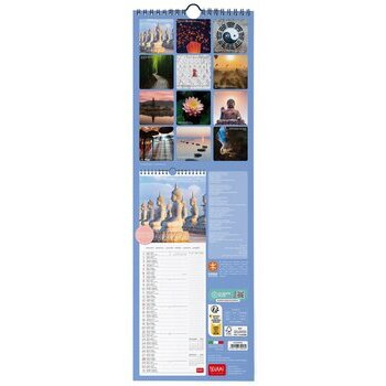 Calendrier slim 2024 Paix interieure Calendrier slim 2024 Paix interieure