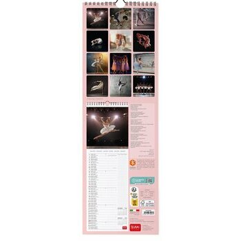 Calendrier slim 2024 Ballet de danse Calendrier slim 2024 Ballet de danse