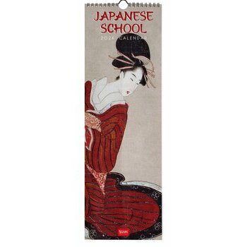 Calendrier slim 2024 Art japonais Calendrier slim 2024 Art japonais