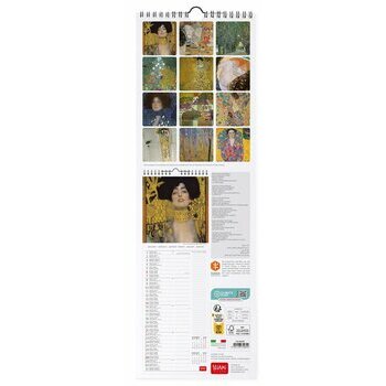 Calendrier slim 2024 Gustave Klimt Calendrier slim 2024 Gustave Klimt