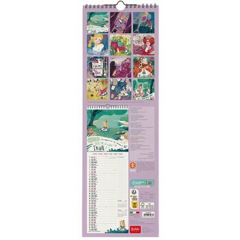 Calendrier slim 2024 Alice aux pays des merveilles Calendrier slim 2024 Alice aux pays des merveilles
