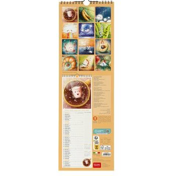 Calendrier slim 2024 Good vibes Calendrier slim 2024 Good vibes