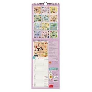 Calendrier slim 2024 Citations positives