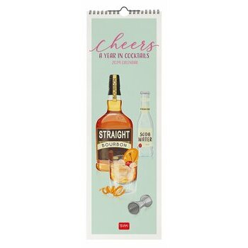 Calendrier slim 2024 Tchin ! Calendrier slim 2024 Tchin !