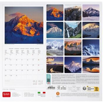 Mini Calendrier 2024 Montagne Mini Calendrier 2024 Montagne