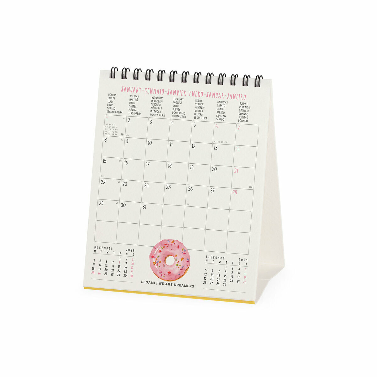 CALENDRIER CHEVALET CITATIONS POSITIVES 2024
