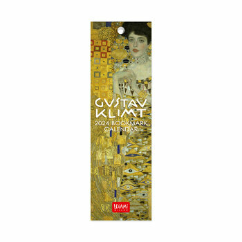 Calendrier marque page 2024 Gustave Klimt Calendrier marque page 2024 Gustave Klimt