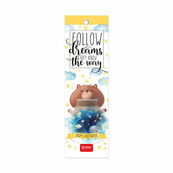 Calendrier marque page 2024 Ourson et rêverie Calendrier marque page 2024 Ourson et rêverie