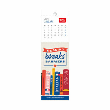 Calendrier marque page 2024 Amoureux des livres Calendrier marque page 2024 Amoureux des livres