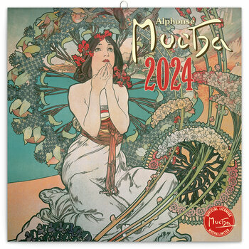 Calendrier 2024 Alphonse Mucha