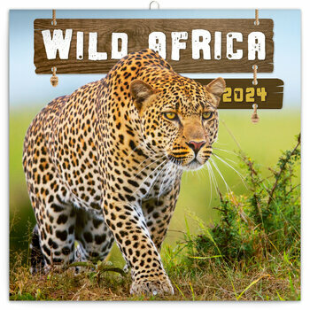 Calendrier 2024 Animaux Sauvages d'Afrique