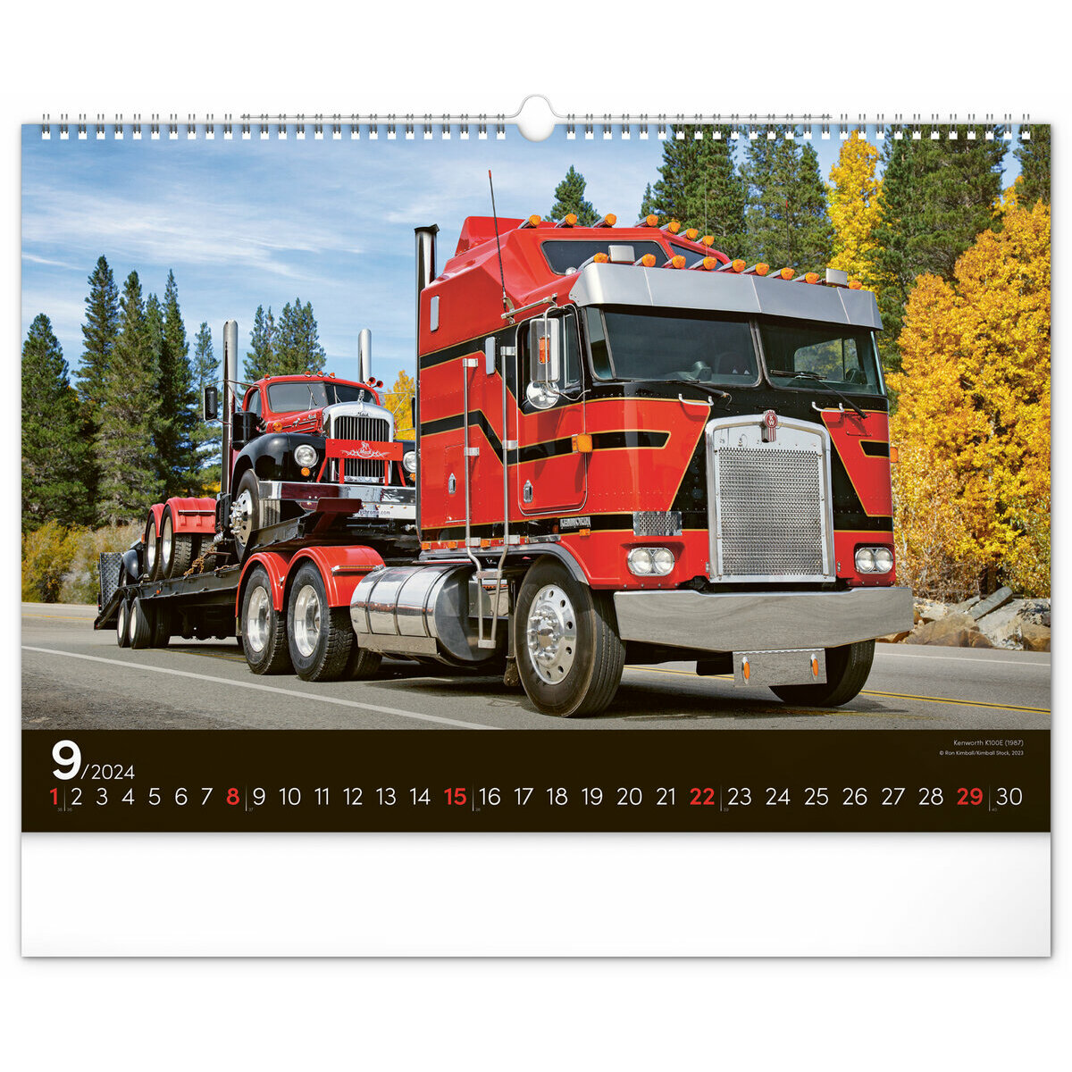 Maxi Calendrier 2024 Camion Truck
