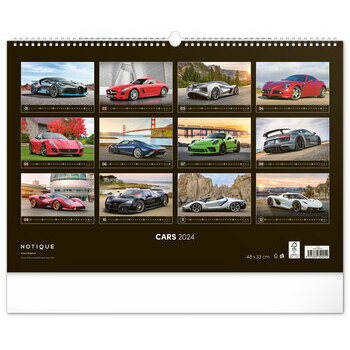 Maxi Calendrier 2024 Voiture sport Maxi Calendrier 2024 Voiture sport