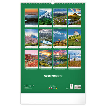Maxi Calendrier 2024 Montagne Maxi Calendrier 2024 Montagne