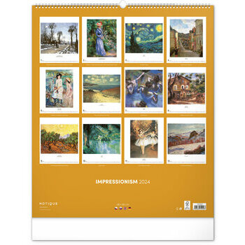 Maxi Calendrier 2024 Impressionniste Maxi Calendrier 2024 Impressionniste