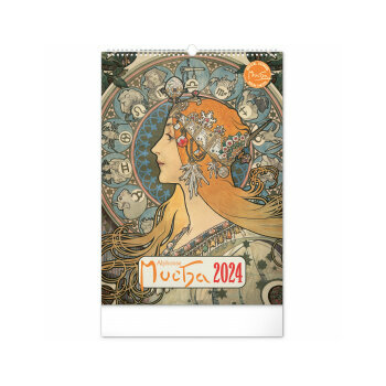 Calendrier 2024 Alphonse Mucha