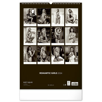Maxi Calendrier 2024 Sexy Femme Romantique Maxi Calendrier 2024 Sexy Femme Romantique