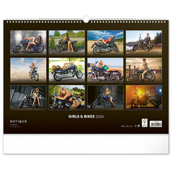 Maxi Calendrier 2024 Femme et Moto Sexy Maxi Calendrier 2024 Femme et Moto Sexy