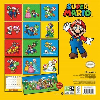 Calendrier 2024 Super Mario