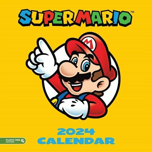 Calendrier 2024 Jeu vidéo Super Mario