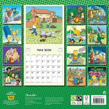 Calendrier 2024 Simpsons