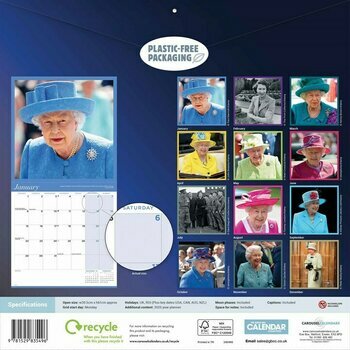 Calendrier 2024 Reine Elizabeth II