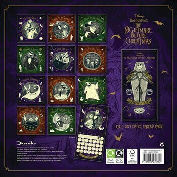 Calendrier 2024 L'étrange Noël de Mr Jack - Tim BURTON Calendrier 2024 L'étrange Noël de Mr Jack - Tim BURTON