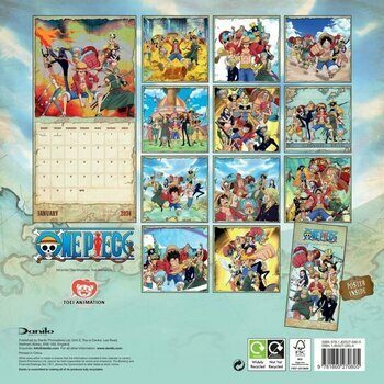 Calendrier 2024 One piece