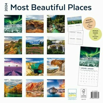 Calendrier 2024 Les plus beaux endroits du monde Calendrier 2024 Les plus beaux endroits du monde