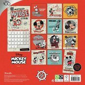 Calendrier 2024 Mickey mouse rtro
