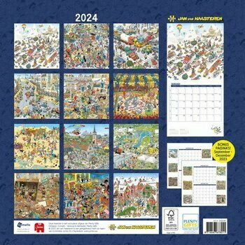 Calendrier 2024 Jan Van Haasteren 