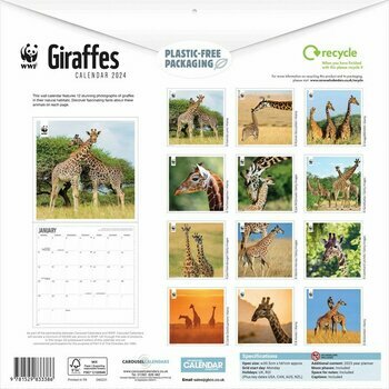 Calendrier 2024 Girafe WWF Calendrier 2024 Girafe WWF