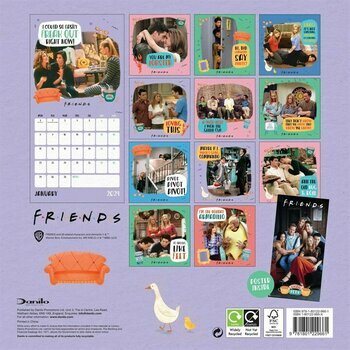 Calendrier 2024 Friends