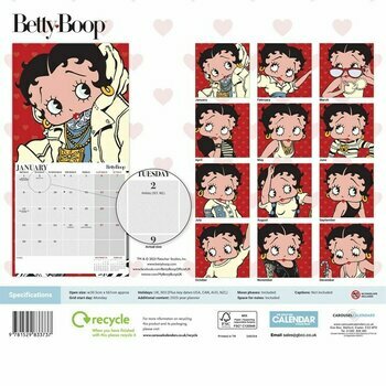 Calendrier 2024 Betty Boop Calendrier 2024 Betty Boop